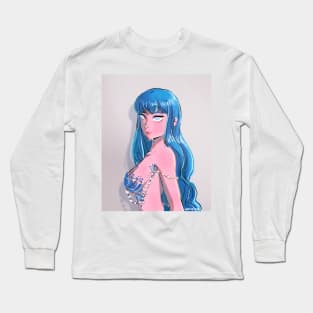 BLUE MERMAID Long Sleeve T-Shirt